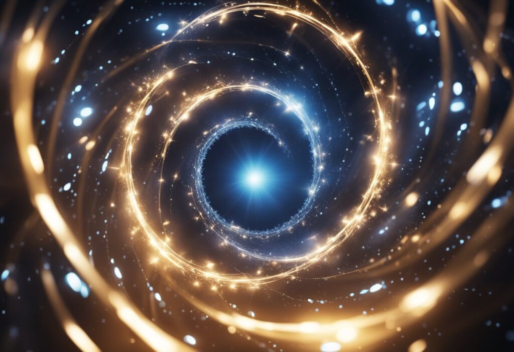 swirling image
